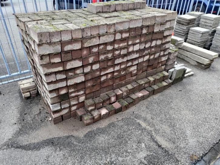 Klinkers, Tuin en Terras, Tegels en Klinkers, Gebruikt, Klinkers, Overige materialen, Ophalen