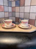 Royal Priory Dale kop en schotel,Countess en Jewel,2 stuks, Antiek en Kunst, Antiek | Servies los, Ophalen of Verzenden