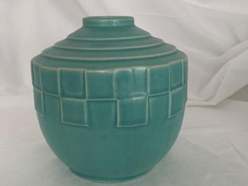 aardewerk art deco vaas, Antiek en Kunst, Antiek | Vazen, Ophalen of Verzenden