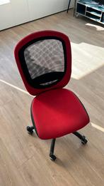 Ikea bureaustoel rood, Ophalen, Gebruikt, Rood