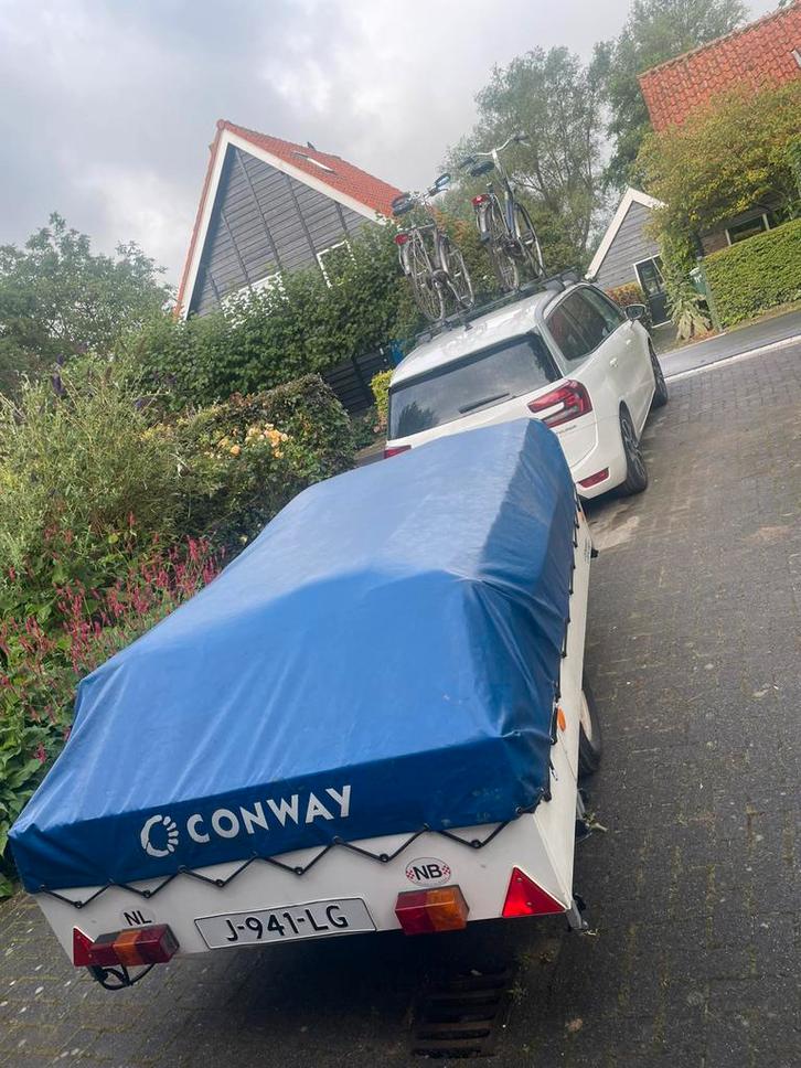 Vouwagen voor 6 personen met keukenunit op leeftijd, Caravans en Kamperen, Tenten, tot en met 6, Gebruikt, Ophalen