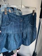 Vintage Y2K geplooid blauw denim rokje, Vintage, Blauw, Vintage, Vintage