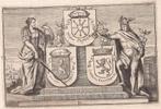 Titelblad Bouttats Ducatus Cliviæ Ducatus Brabant Comitatus, Antiek en Kunst, Ophalen of Verzenden