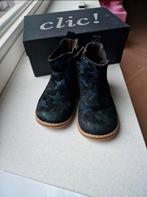 Clic! leren laarsjes maat 21 - zwart met sterren, Kinderen en Baby's, Babykleding | Schoentjes en Sokjes, Gebruikt, Clic!, Jongetje of Meisje
