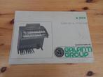 Handleiding - orgel leslie x 365 galanti group, Ophalen of Verzenden, Gelezen, Instrument