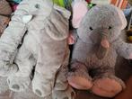 2 grote pluchen olifanten, Ophalen of Verzenden, Zo goed als nieuw, Overige typen