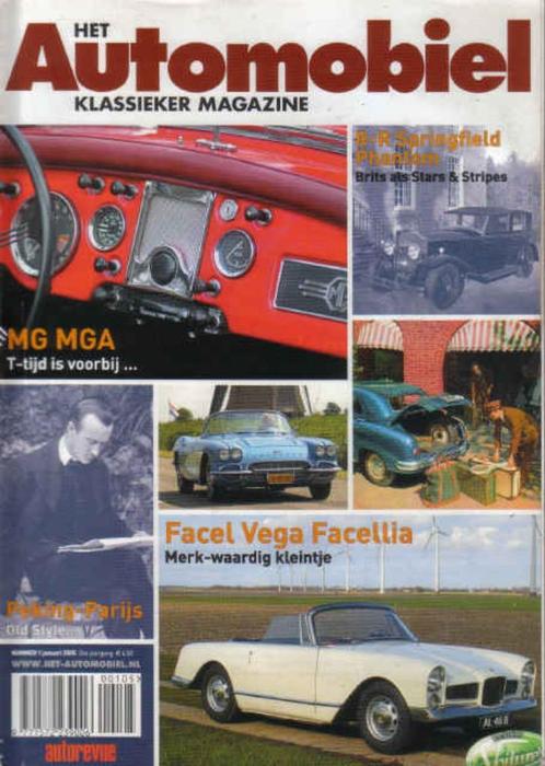 Automobiel 1 2005 : MG MGA - Facel Vega Facellia - Spyker, Boeken, Auto's | Folders en Tijdschriften, Gelezen, Algemeen, Ophalen of Verzenden