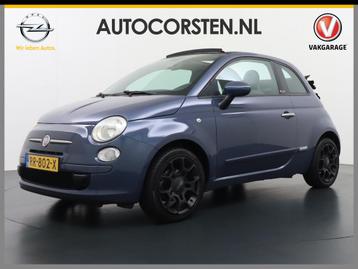 Fiat 500 T 86PK Cabrio Airco Navi via Android Auto Pdc Lmv E beschikbaar voor biedingen