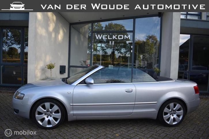 Audi A4 Cabriolet 2.4 V6 Pro Line '03 AUT. clima|Cruise!, Auto's, Audi, Bedrijf, Te koop, A4, ABS, Airbags, Airconditioning, Alarm