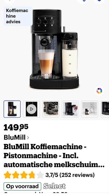 Zo Goed Als Nieuwe Koffiemachine - Weinig Gebruikt! beschikbaar voor biedingen