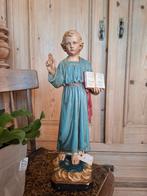 Mooi brocante beeld van de jonge Jezus, kindje jezus, lief, Antiek en Kunst, Ophalen of Verzenden