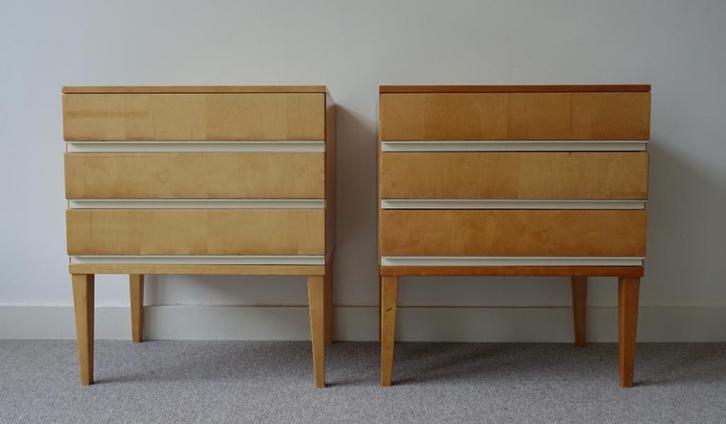 Set kasten hout commode ladekasten 64cm hoogte, Huis en Inrichting, Kasten | Ladekasten, Gebruikt, Minder dan 100 cm, 50 tot 100 cm