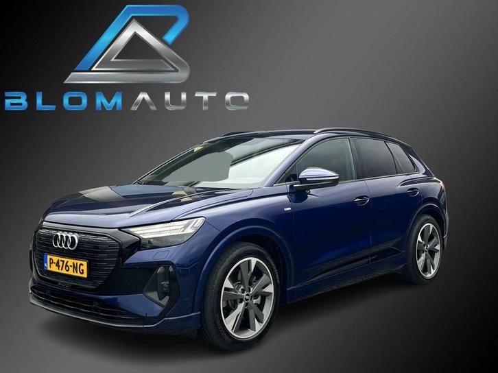 Audi Q4 e-tron 40 S-LINE 77 kWh 204PK HUD+ACC+CARPLAY+MATRIX, Auto's, Audi, Bedrijf, Te koop, Q4 e-tron, ABS, Achteruitrijcamera