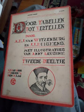 Door tabellen tot vertellingen  witzenberurg 2 deeltje beschikbaar voor biedingen