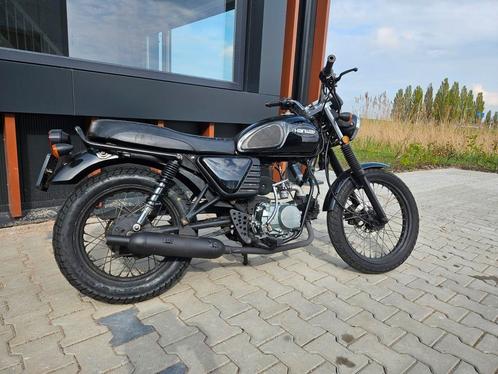 Hanway raw 50 met geel kenteken en een nieuw motorblok, Fietsen en Brommers, Brommers | Overige merken, Zo goed als nieuw, Maximaal 45 km/u