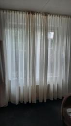 Gebroken wit vitrage inbetween, Huis en Inrichting, Crème, Gebruikt, 200 cm of meer, Ophalen of Verzenden