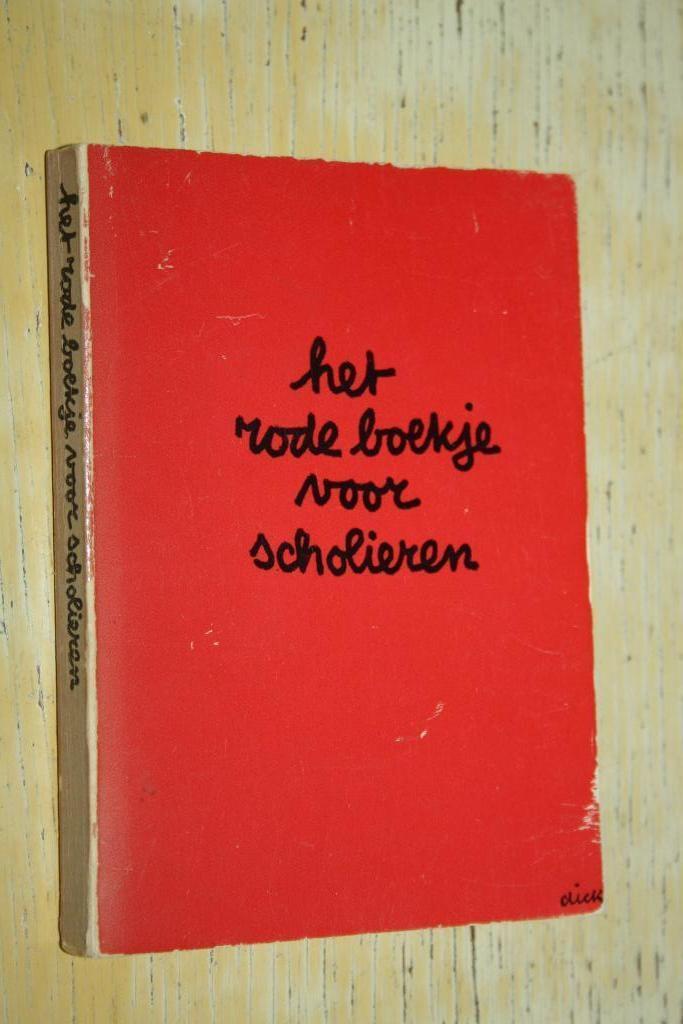 Het rode boekje voor scholieren Dick Bruna, Boeken, Politiek en Maatschappij, Gelezen, Nederland, Ophalen of Verzenden