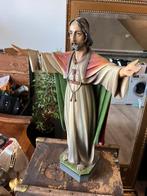 Antiek beeld Jezus 75 cm hoog, Antiek en Kunst, Ophalen of Verzenden