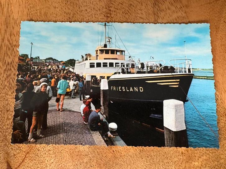 Ansichtkaart Rederij Doeksen MS Friesland Terschelling, Verzamelen, Scheepvaart, Gebruikt, Ophalen of Verzenden