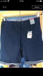 donkerblauwe short wit stipje Primark 38 nieuw+kaartje, Maat 38/40 (M), Kort, Blauw, Nieuw