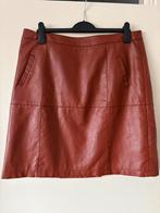 Nep leren rok van de hema in 2 kleuren maat L, Maat 38/40 (M), Bruin, Ophalen of Verzenden, Zo goed als nieuw