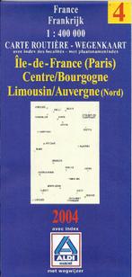 A248 Plattegrond Parijs Bourgogne Auvergne ( kaart 4 ), Ophalen of Verzenden, 2000 tot heden, Frankrijk, Landkaart