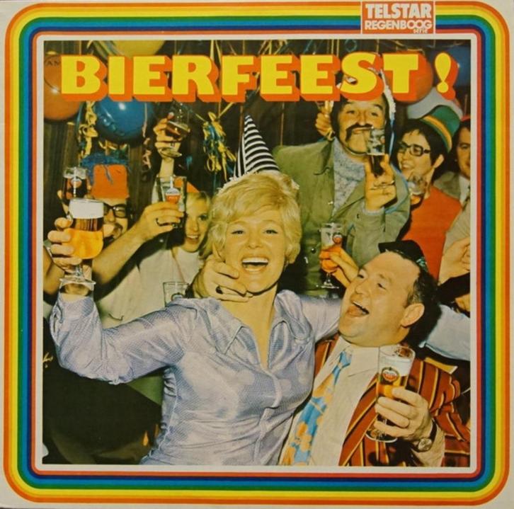 Bierfeest !, Cd's en Dvd's, Vinyl | Nederlandstalig, Zo goed als nieuw, Levenslied of Smartlap, Overige formaten, Ophalen of Verzenden