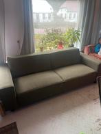2,5 zits bank groen stof, Huis en Inrichting, Banken | Complete zithoeken, Ophalen, Gebruikt, Stof