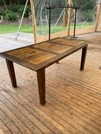 Tafel, Ophalen, Zo goed als nieuw, Rechthoekig, Hout