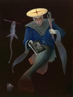 gezocht schilderij en tek. schilder Tobias Baanders RB RTB, Ophalen of Verzenden