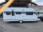 NIEUW BINNEN Hobby 495 UL De Luxe 2024, Caravans en Kamperen, Caravans, 2 aparte bedden, Bedrijf, 1000 - 1250 kg, Standaardzit