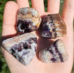 Band-Amethist gepolijst edelstenen verzameling edelsteen, Ophalen of Verzenden, Mineraal