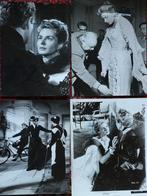 4 film/persfoto's Ingrid Bergman, 1960 tot 1980, Gebruikt, Foto, Ophalen of Verzenden