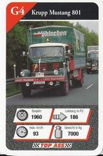 Kw2915 autokaartje krupp mustang 801, Ophalen of Verzenden, Zo goed als nieuw, Auto's