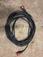 Verlengsnoer krachtstroom ong 25 meter, Ophalen of Verzenden, Zo goed als nieuw, Kabel of Snoer