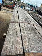 Azobe scheepsplanken !!!, Doe-het-zelf en Verbouw, Hout en Planken, Ophalen, Gebruikt, Plank, Overige houtsoorten