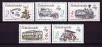 Tsjechoslowakije, Transport, Vervoer, Mi. 2911-2915 postfris, Verzenden, Overige landen, Postfris