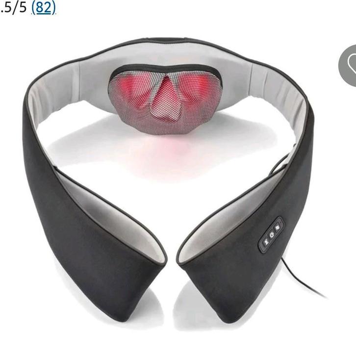 Silvercrest Shiatsu-nekmassage-apparaat, Sport en Fitness, Massageproducten, Zo goed als nieuw, Massagestoel of Kussen, Ophalen of Verzenden