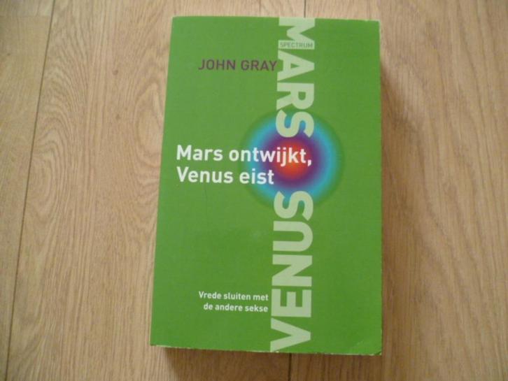 John Gray - Mars Ontwijkt Venus eist, Boeken, Esoterie en Spiritualiteit, Zo goed als nieuw, Achtergrond en Informatie, Spiritualiteit algemeen