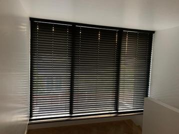 Jaloezie HOUT zwart 239x145 cm. Nieuw in verpakking! beschikbaar voor biedingen