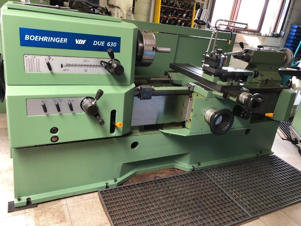 Draaibank VDF Boehringer DUE 630 TOPTOESTAND, Doe-het-zelf en Verbouw, Draaibanken, Ophalen of Verzenden, Zo goed als nieuw, Metaaldraaibank