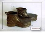 Zwarte Woud schoentje, messing  –  12,5 cm lang, per stuk, Antiek en Kunst, Antiek | Koper en Brons, Ophalen of Verzenden