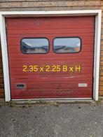 Overheaddeur Nassau B 2.35 x H 2.25, Doe-het-zelf en Verbouw, Ophalen, Gebruikt, Garagedeur, 120 cm of meer