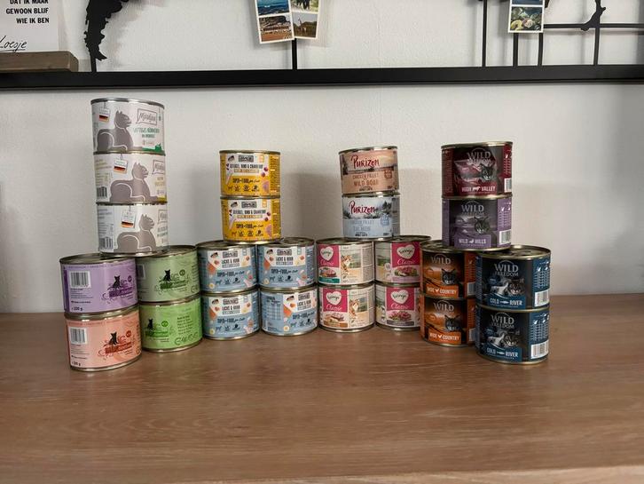 Kwaliteit blikvoer voor katten, Dieren en Toebehoren, Dierenvoeding, Kat, Ophalen of Verzenden