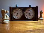 Vintage Fichter BASCH Schaakklok, Ophalen of Verzenden