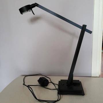 Ikea vintage scharnierlamp bureaulamp jaren 80 zwart beschikbaar voor biedingen
