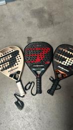 3x bullpadel padel rackets kijk beschrijving, Sport en Fitness, Padel, Verzenden, Zo goed als nieuw, Padelracket