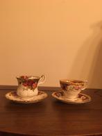 2 kop en schotels Royal Albert, Antiek en Kunst, Antiek | Servies compleet, Ophalen of Verzenden
