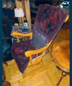 Vintage houten schommelstoel, Antiek en Kunst, Antiek | Meubels | Stoelen en Banken, Ophalen