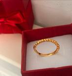 14 Karaat Gouden Ring, Sieraden, Tassen en Uiterlijk, Ringen, Ophalen of Verzenden, Zo goed als nieuw, 17 tot 18, Dame